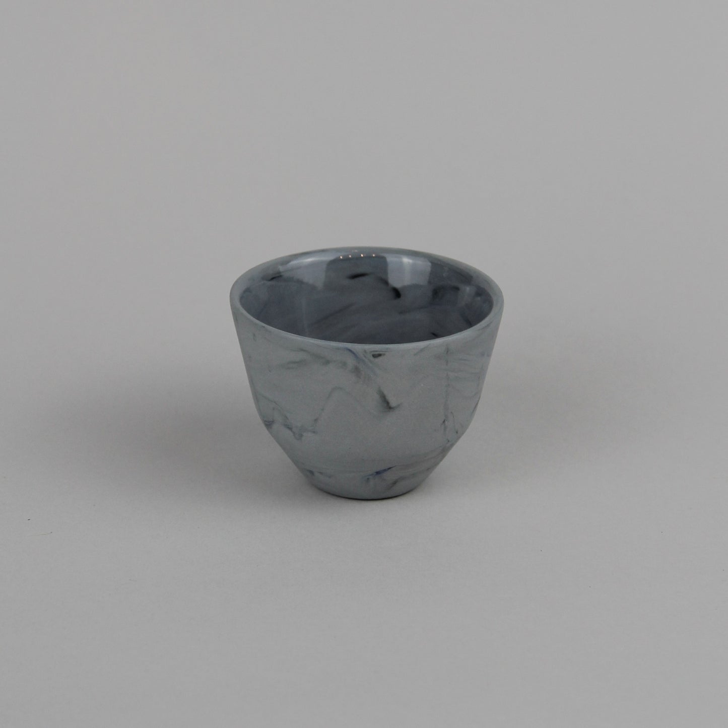 Grey Black Ceramic Cup