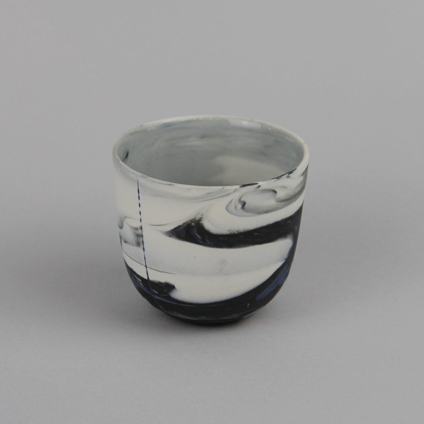 Blue White & Black Mixwave