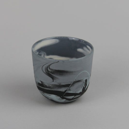 Dark Grey Ceramic Cup 