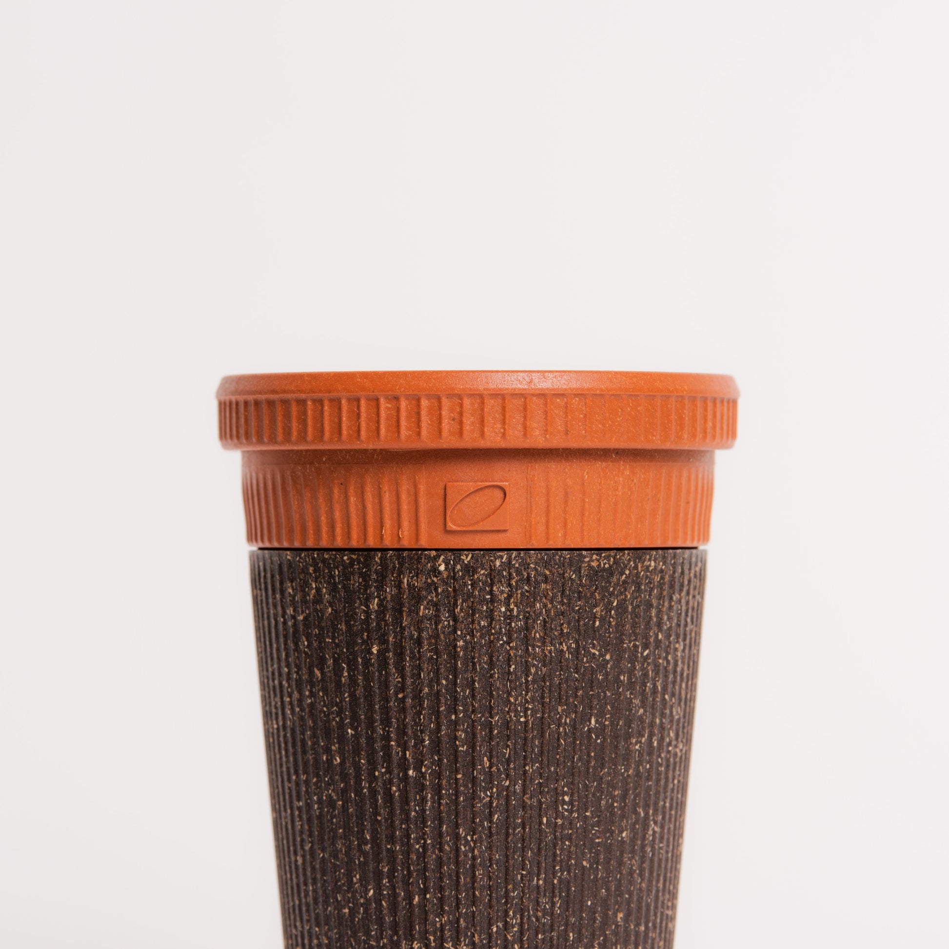 Kaffeform Refined Cayenne 12oz Reusable Coffee Cup with Closeable Lid