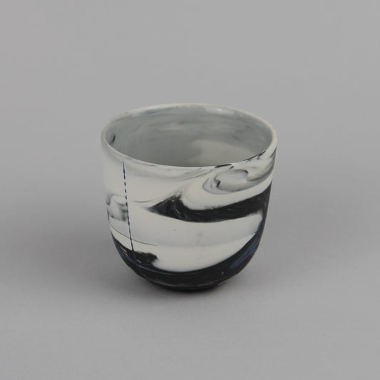 Blue White & Black Mixwave